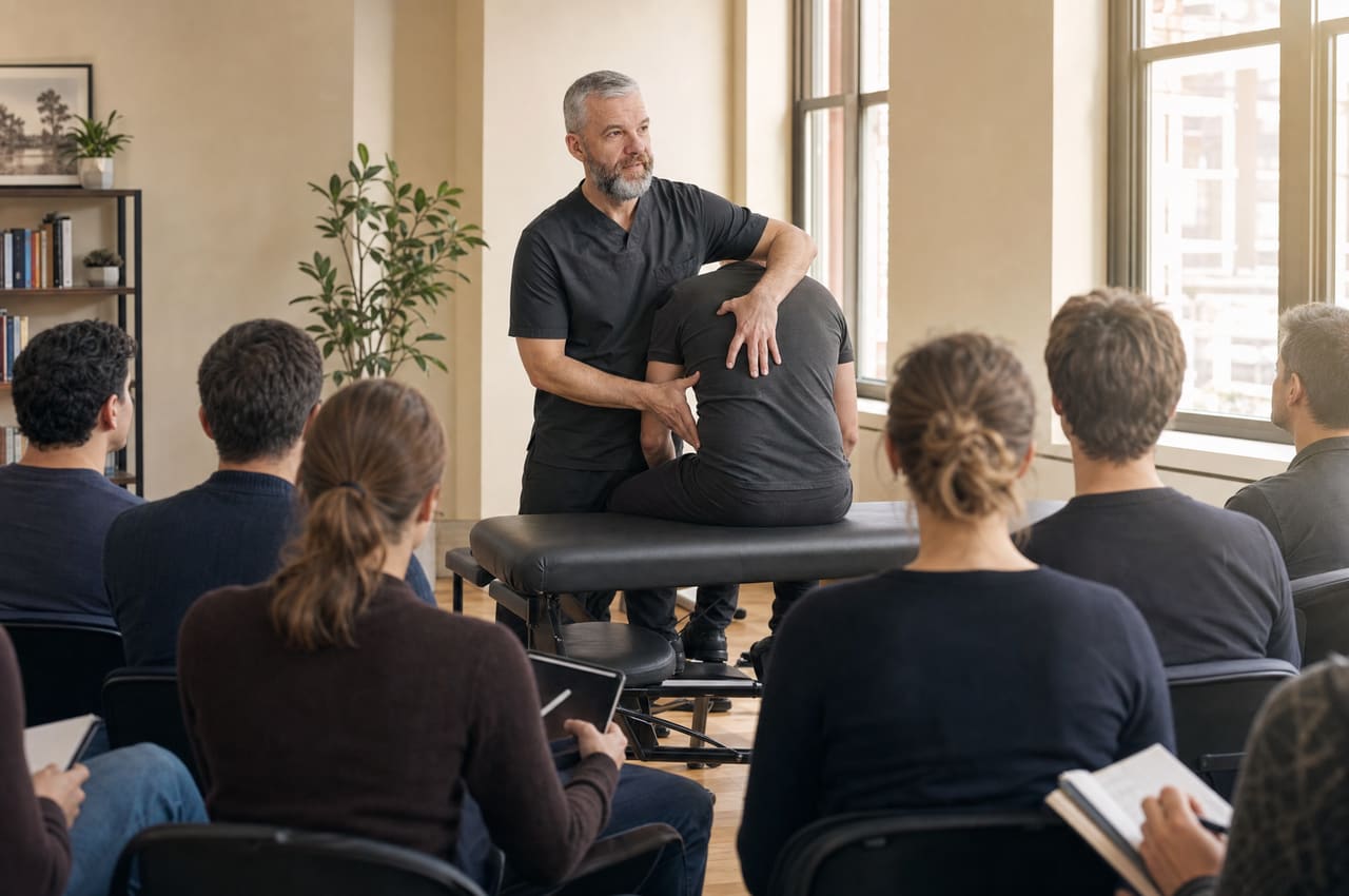 Clinicians studying receptor-based reasoning